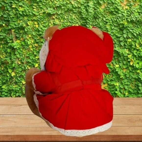 -Dakin Grandmother Bear Plush Glasses Sits 10" 1986 Grandma Stuffed Animal - Picture 3 of 6